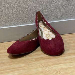 Sam Edelman Scalloped Flats